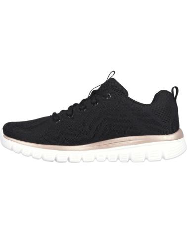 Zapatillas deporte SKECHERS  de Mujer SNEAKERS 12615 MUJER  ORO-NEGRO