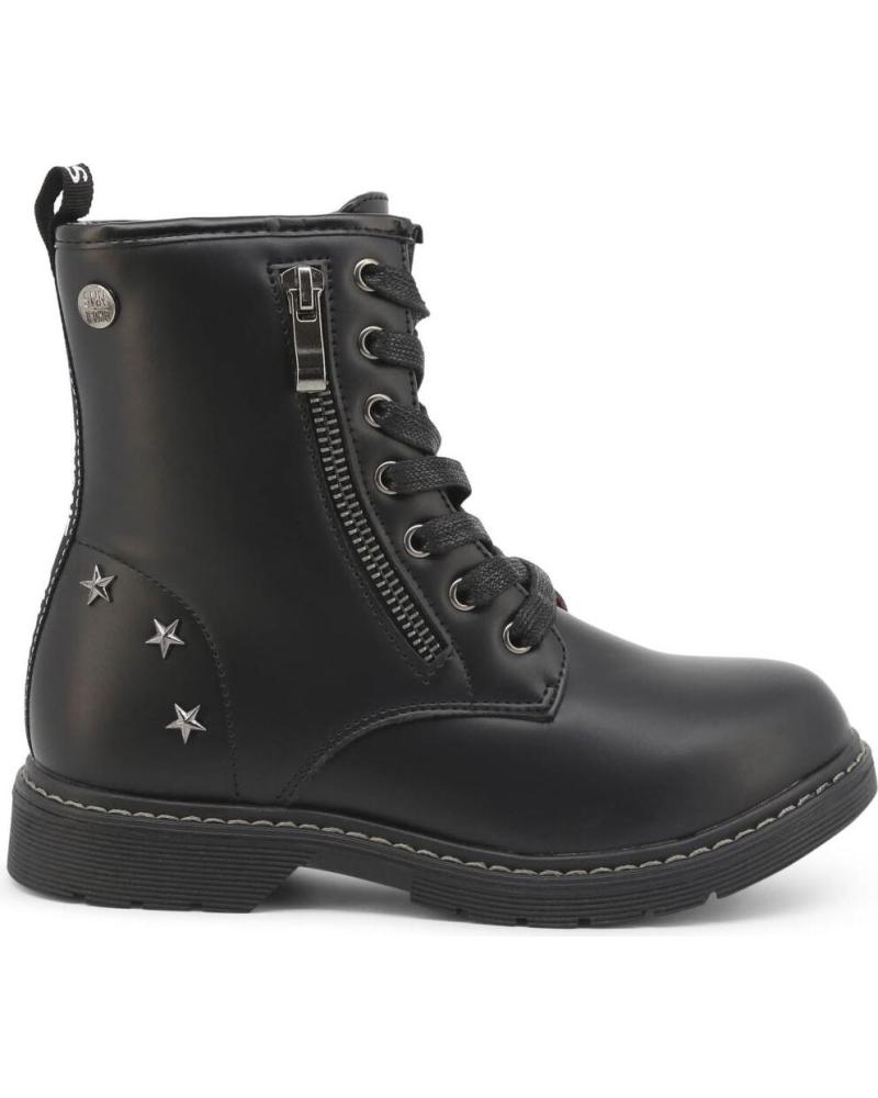 Man Mid boots SHONE - 8A12-031  BLACK