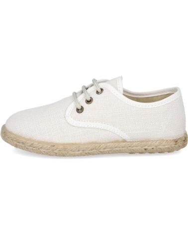 Scarpe ZAPY  per Bambino U400301 ALPARGATAS DE ESPARTO DE N  BLANCO