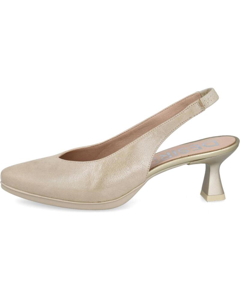 Woman Sandals DESIREÉ DESIREE MAIA1 ZAPATOS DE TACON PARA MUJ  CHAMPAGNE