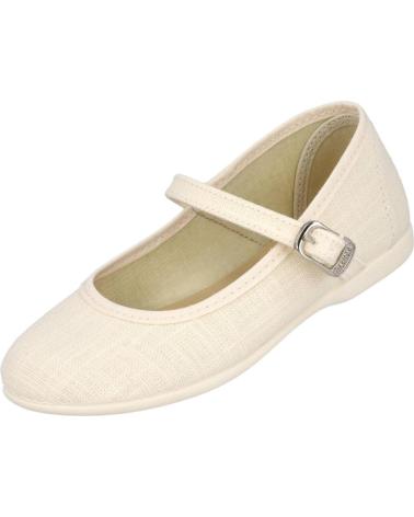 Sabrinas de Menina BATILAS 107-144 MERCEDITAS LONA NINA CO BEIGE