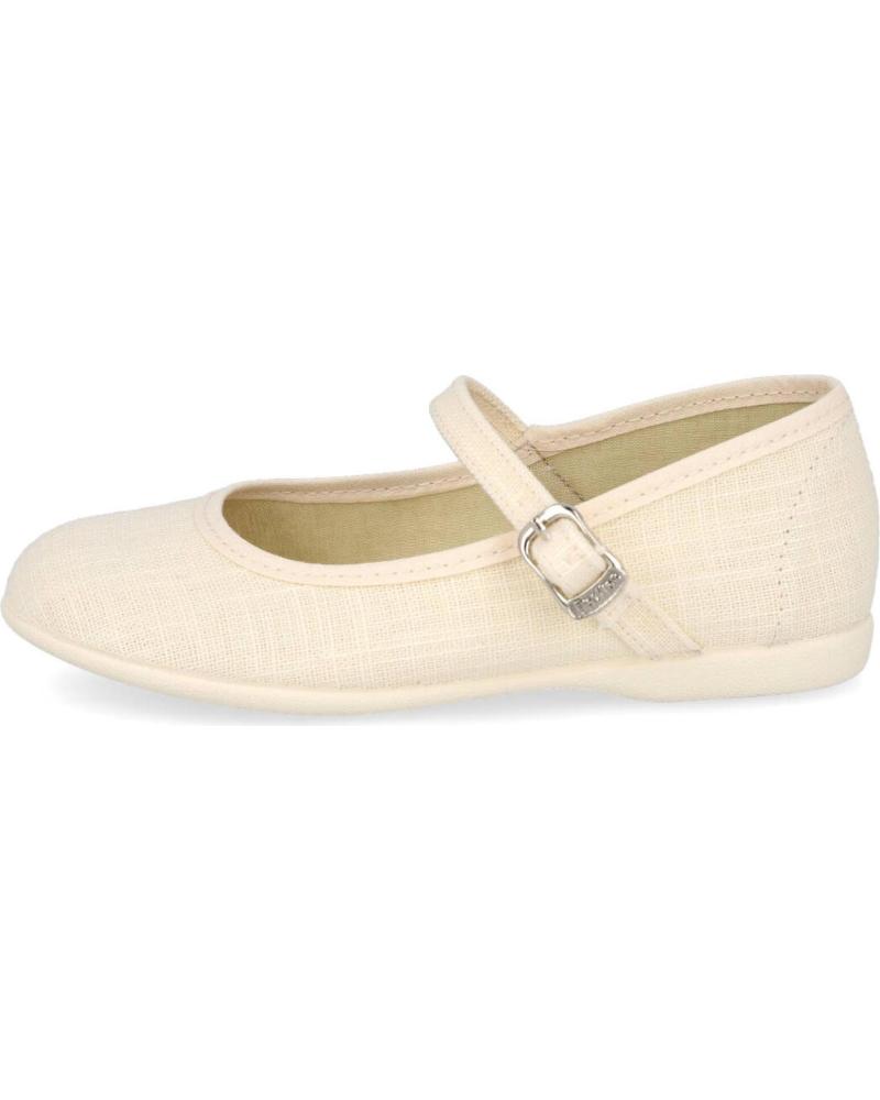 Sabrinas de Menina BATILAS 107-144 MERCEDITAS LONA NINA CO BEIGE