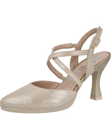 Woman Sandals DESIREÉ DESIREE SAMI5 ZAPATOS DE TACON EN PIEL  CHAMPAGNE
