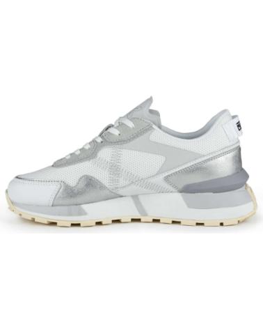 Woman and girl Trainers MUNICH 8211001 PULSAR 01 SILVER-WHITE BLANCO