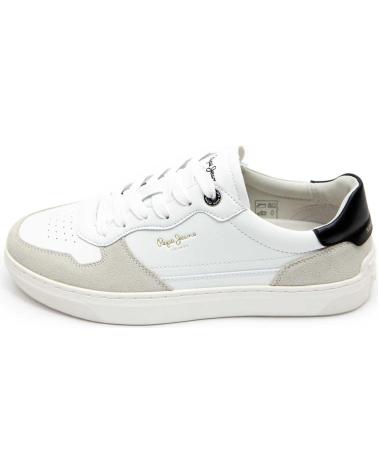 Man Zapatillas deporte PEPE JEANS PMS00008-803 CAMDEN STREET M OFF WHITE