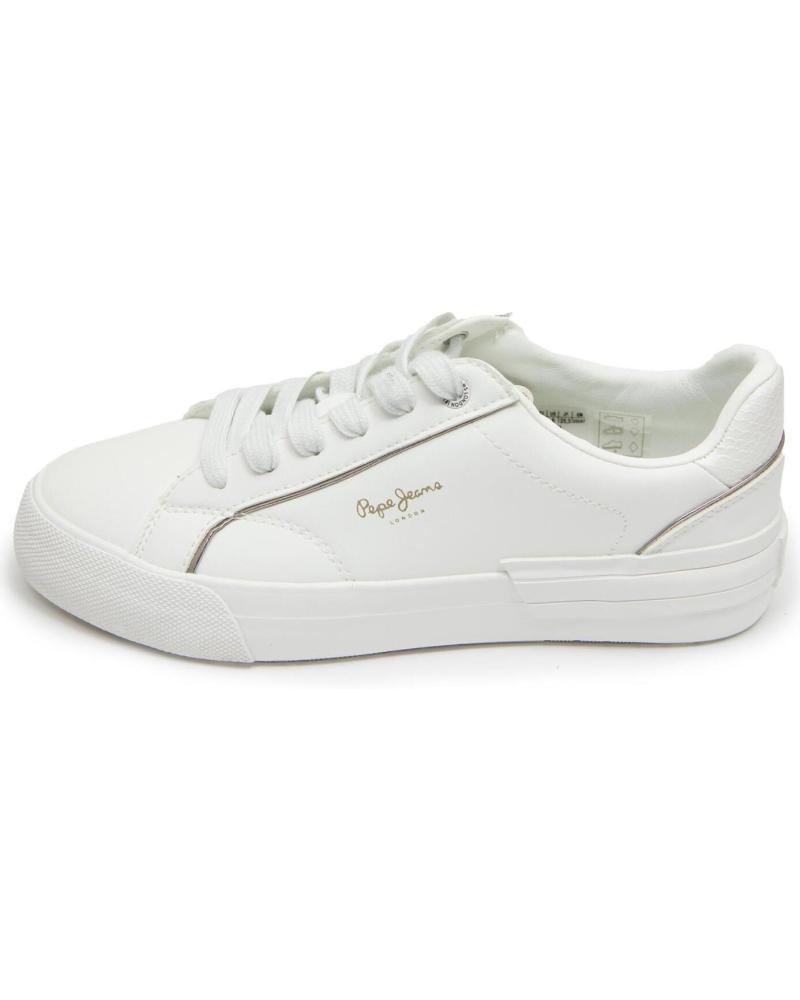 Scarpe sport per Donna PEPE JEANS DEPORTIVAS EN COLOR PARA BLANCO
