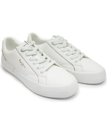 Scarpe sport per Donna PEPE JEANS DEPORTIVAS EN COLOR PARA BLANCO