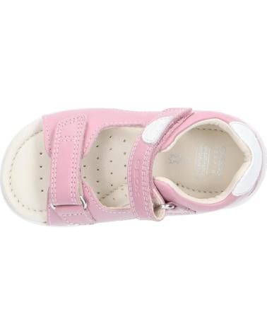 girl Sandals GEOX B254WA 08554 BS MACCHIA C8011 NAPPA-GBK ROSE