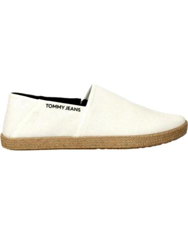 Schuhe TOMMY JEANS  für Herren ALPARGATAS LOGO LATERAL HOMBRE EM0EM01386  BLANCO