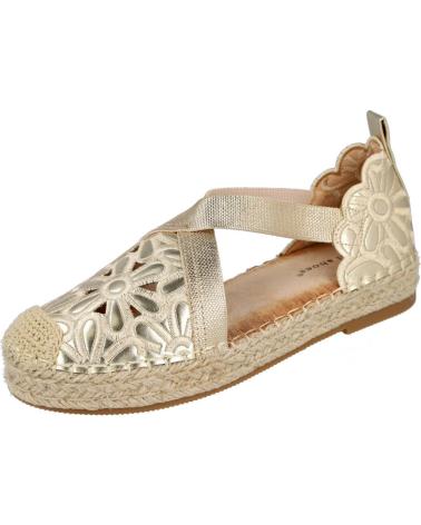 Sandali per Donna L&R SHOES LR SHOES 8056 ALPARGATAS PLANAS MUJER ORO
