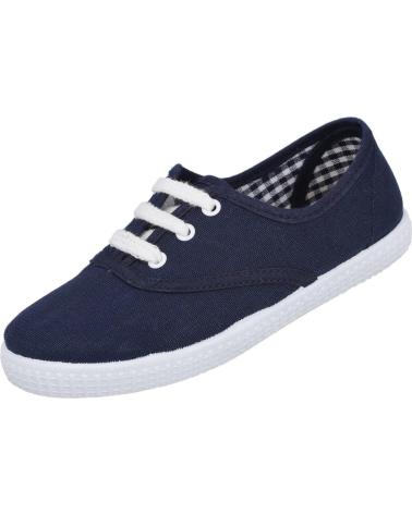 Esportes  BATILAS  de Menina e Menino 57601ZAPATILLAS LONA UNISEX  AZUL