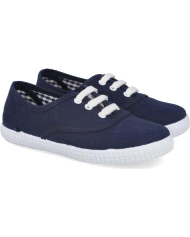 Esportes  BATILAS  de Menina e Menino 57601ZAPATILLAS LONA UNISEX  AZUL