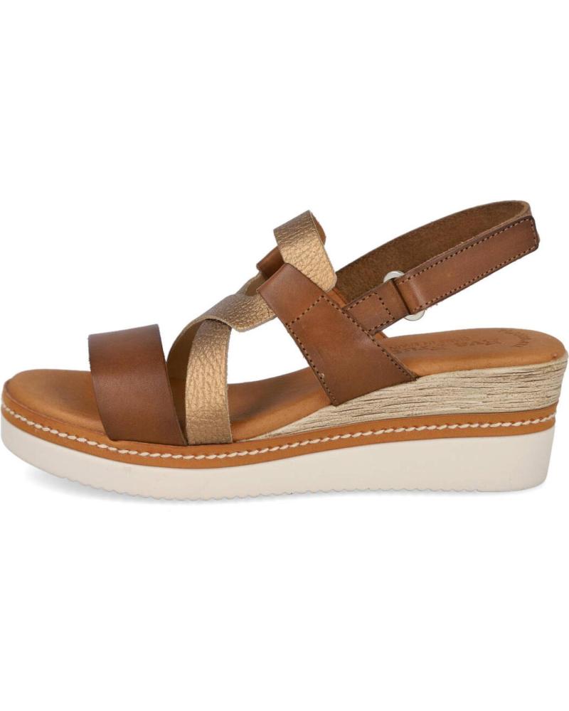Sandalen OTRAS MARCAS  für Damen EVA FRUTOS 538 SANDALIAS CUNA MUJER  NUEZ-BRONCE