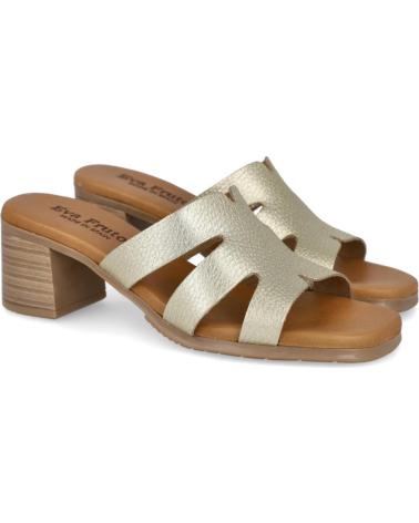 Sandalias de Mujer  EVA FRUTOS 3423 SANDALIAS MULE TACON MU ORO