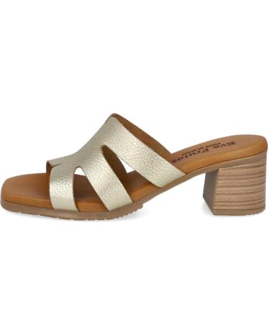 Sandalias de Mujer  EVA FRUTOS 3423 SANDALIAS MULE TACON MU ORO