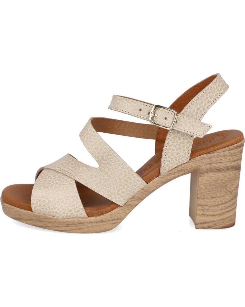 Woman Sandals  EVA FRUTOS 962 SANDALIAS TACON MUJER BEIGE
