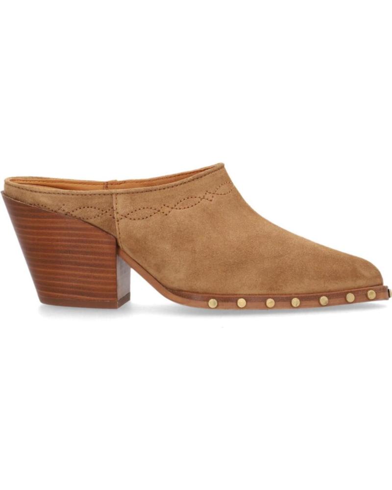 Woman Zapatos de tacón ALPE MULE PUNTA FINA CON TACHAS DE CUERO