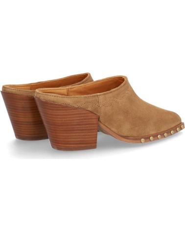 Woman Zapatos de tacón ALPE MULE PUNTA FINA CON TACHAS DE CUERO