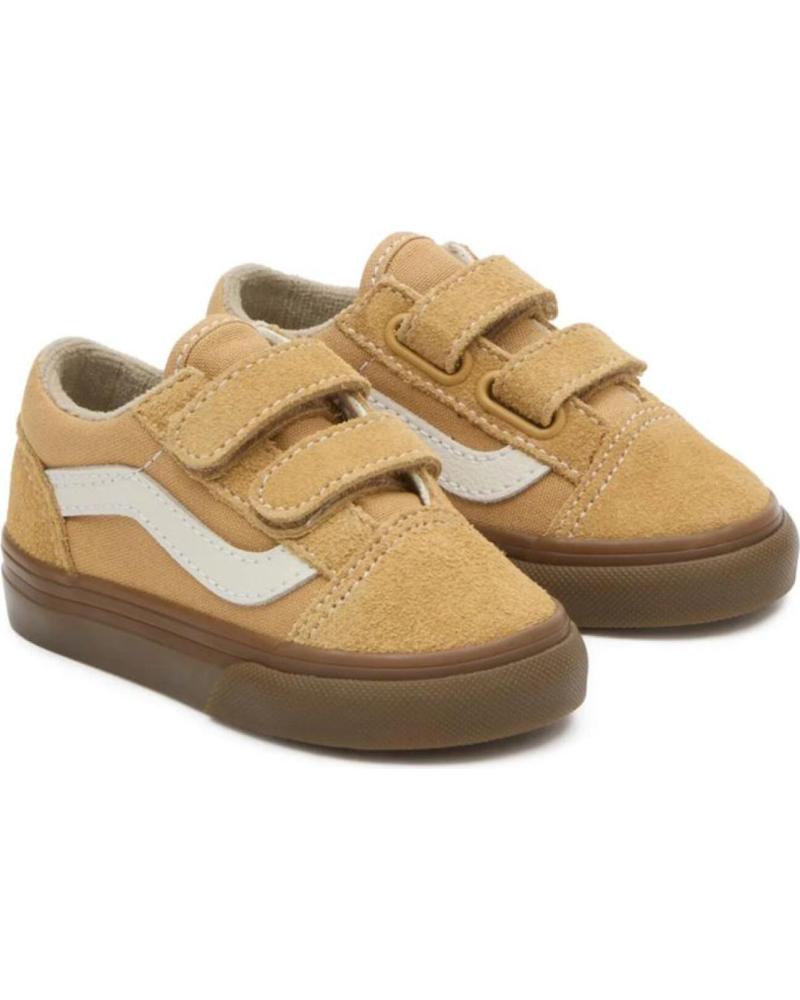 Trainers De Nina VANS OFF THE WALL ZAPATILLAS PARA BEBE CASUAL VANS OLD SKOOL V GUM ANTEL MARRON