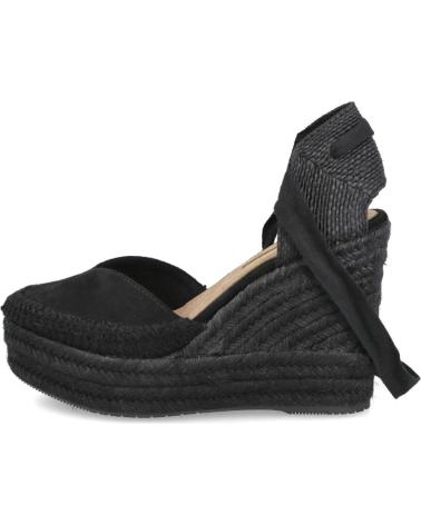 Sandalias CORINA  de Mujer M4290 ALPARGATAS ESPARTO MUJER  NEGRO