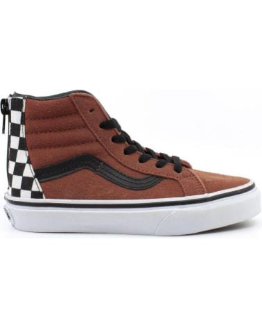 Woman and Man and girl and boy Zapatillas deporte VANS OFF THE WALL VANS-SK8 HI ZIP VN0A4BUX  ROJO