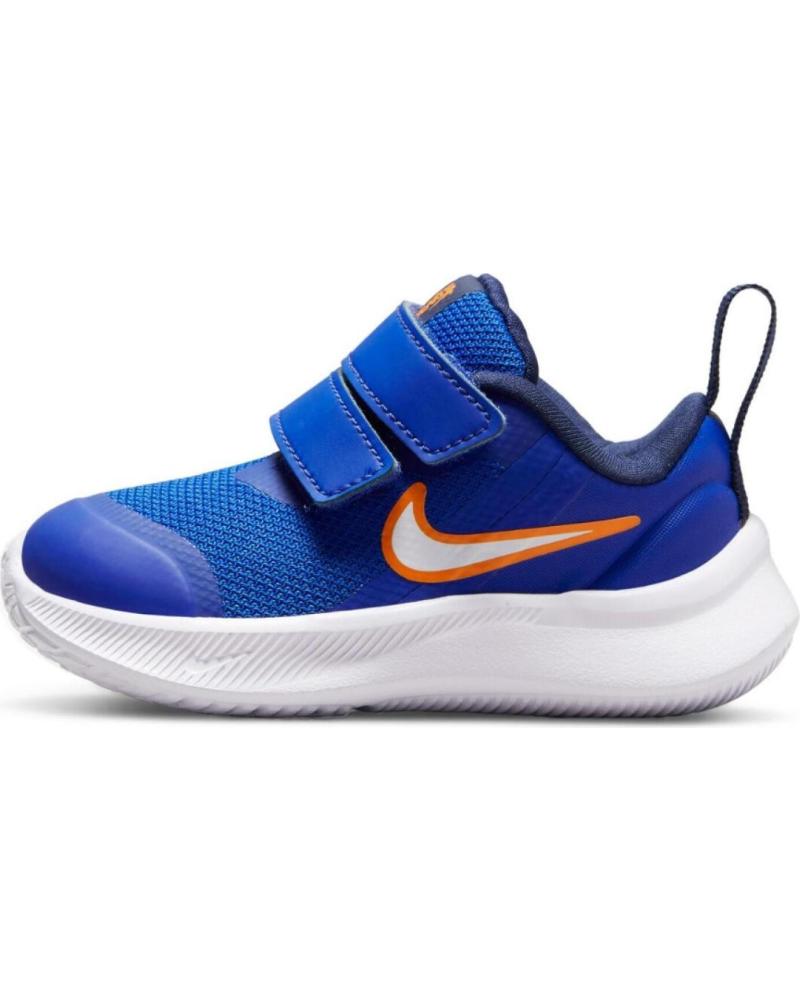 Deportivas NIKE  de Niña y Niño ZAPATILLAS STAR RUNNER 3 AZUL BLAN  MULTI