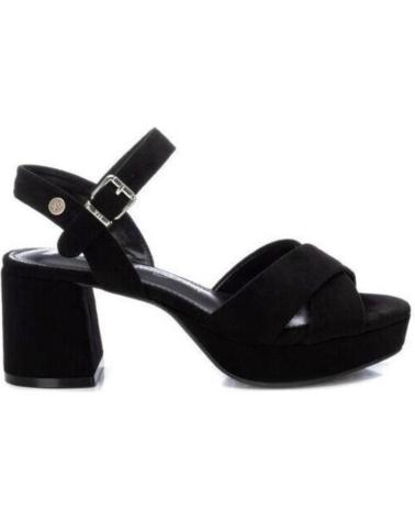 XTI SANDALIAS DE TACON EN PARA MUJER NEGRO