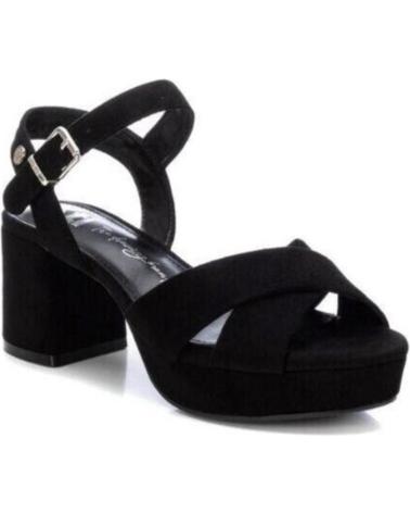 XTI SANDALIAS DE TACON EN PARA MUJER NEGRO