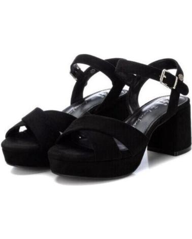 XTI SANDALIAS DE TACON EN PARA MUJER NEGRO