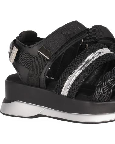 CHIKA10 SANDALIAS DE PLATAFORMA EN PARA MUJER NEGRO
