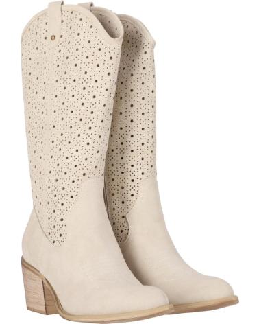 Woman boots CHIKA10 LILY 29 BEIG-BEIGE