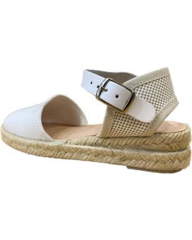 Sandales TITANITOS  pour Fille CRAIC F613 EUSEBIA  BLANCO