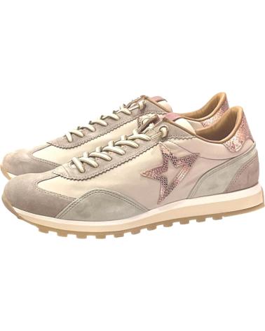 Sapatilhas de Mulher CETTI ZAPATILLAS PLANAS ACOLCHADAS 1259 MESH VIPER CALIZA