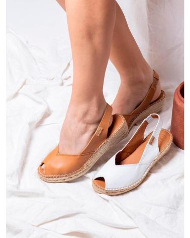 Sandalias TONI PONS  de Mujer ALPARGATAS CUNA  CUERO