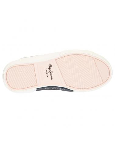Deportivas de Mujer y Niña PEPE JEANS PGS30474 KENTON CLASSIC METALLIC 934 SILVER
