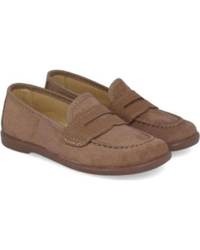 Schuhe VUL-LADI  für Junge ZAPATO INGLES Y BLUCHER VUL LADI  CAMEL