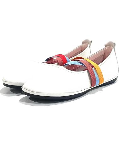 Schuhe für Damen CAMPER SABRINA TWINS DE PIEL CON ELASTICOS MULTICOLOR BLANCO