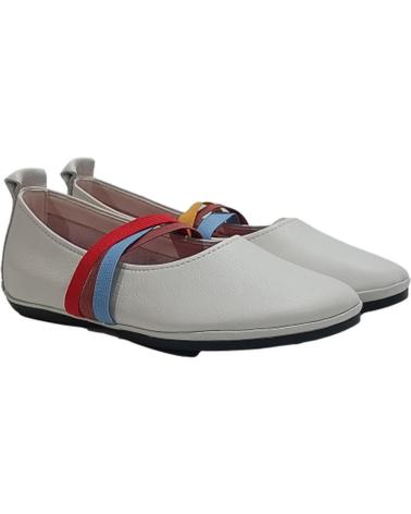 Schuhe für Damen CAMPER SABRINA TWINS DE PIEL CON ELASTICOS MULTICOLOR BLANCO