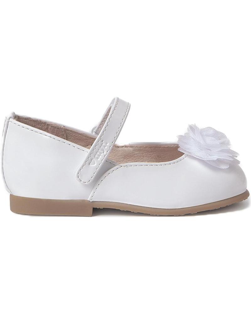 Chaussures MAYORAL  pour Fille MERCEDITAS CHAROL 41531  BLANCO