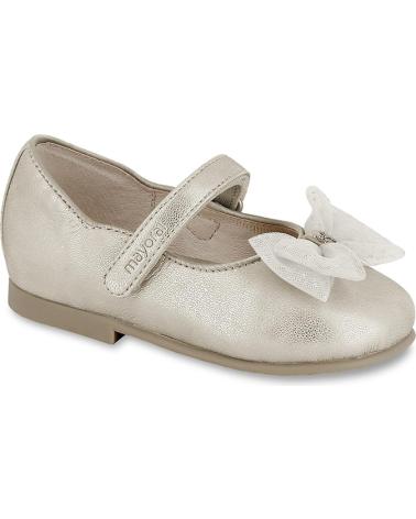 Chaussures MAYORAL  pour Fille BAILARINAS 41537  GOLD