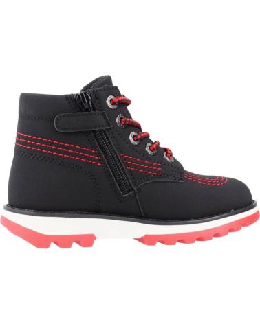 Stiefel für Mädchen und Junge KICKERS KICKRALLY NEGRO