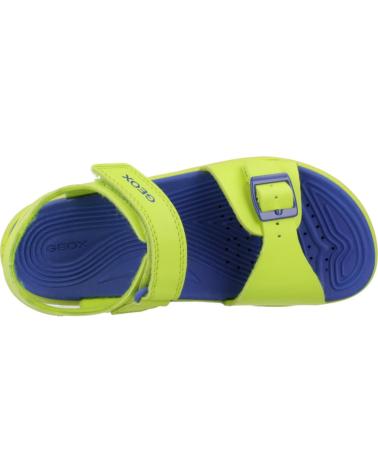 girl and boy Sandals GEOX J SANDAL FUSBETTO BO  VERDE