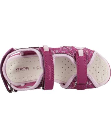 girl Sandals GEOX J SANDAL WHINBERRY G  ROSA