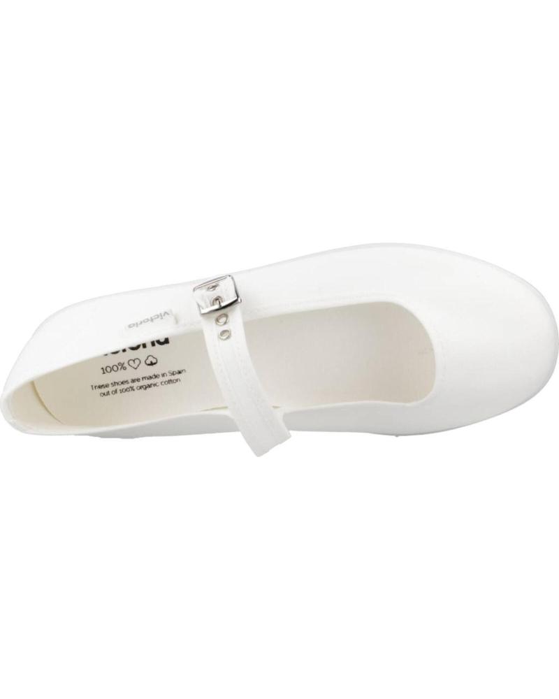 Ballerines De Mujer VICTORIA GONG FU BAILARINA LONA MON BLANCO