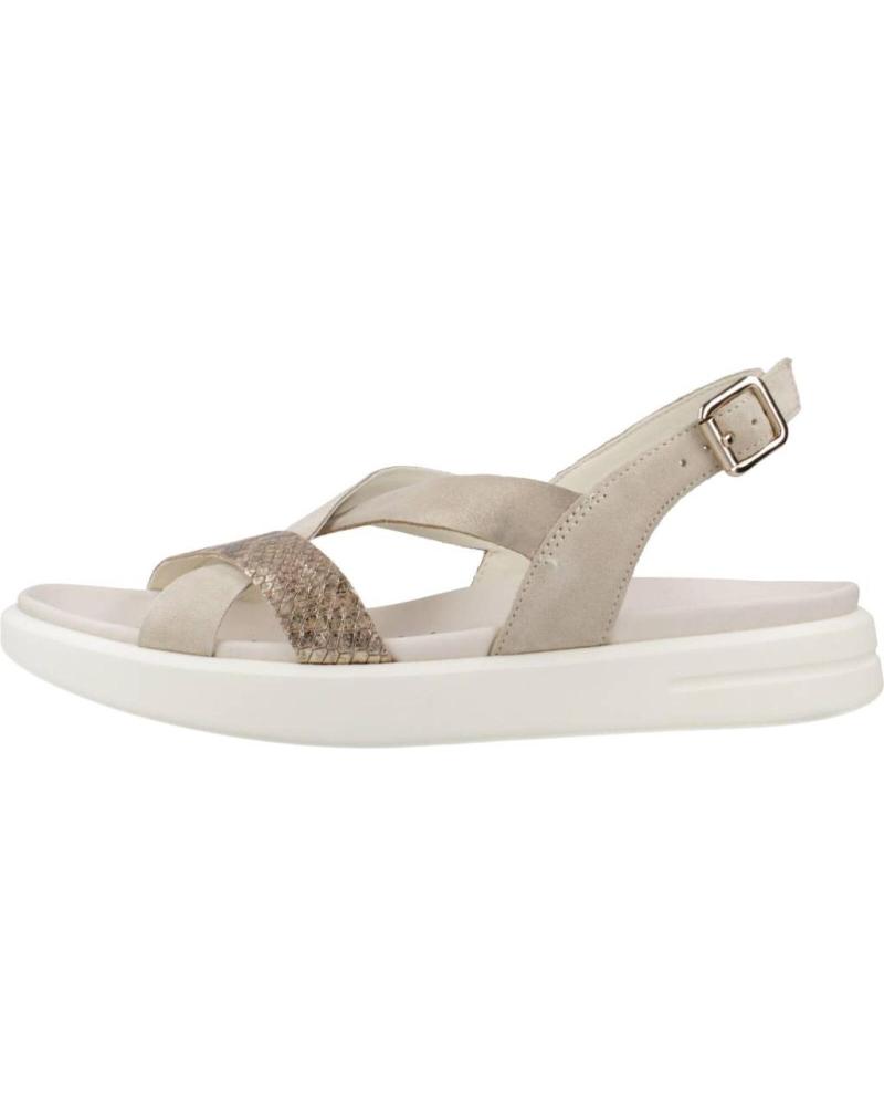 Sandalias de Mujer GEOX SANDALIAS EXTRA CONFORT TAUPE-SKIN