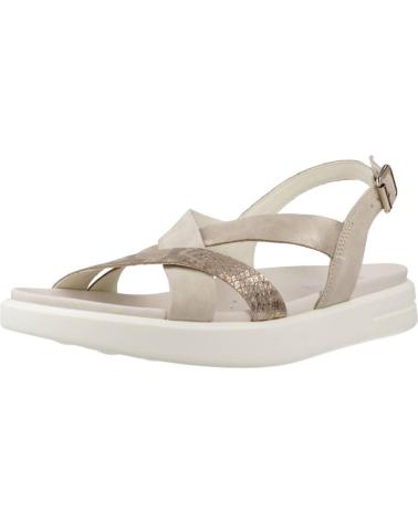 Sandalias de Mujer GEOX SANDALIAS EXTRA CONFORT TAUPE-SKIN