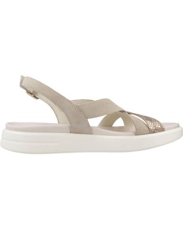 Sandalias de Mujer GEOX SANDALIAS EXTRA CONFORT TAUPE-SKIN