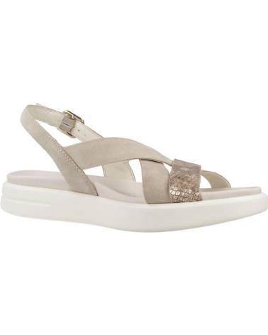 Sandalias de Mujer GEOX SANDALIAS EXTRA CONFORT TAUPE-SKIN