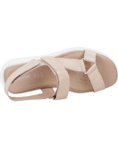 Woman and girl Sandals GEOX D SPHERICA EC5W  NUDE