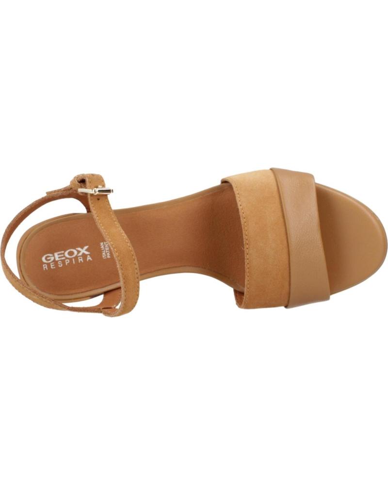 Sandalia De Cuña Geox Marykarmen Para Mujer | Transpirable Y Cómoda | Diseño Clásico Y Elegante